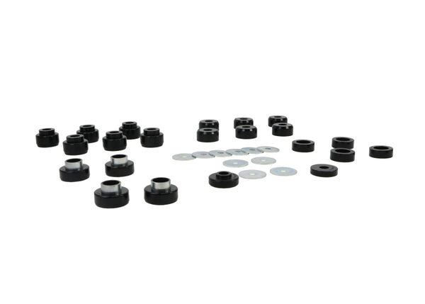 Whiteline 1987-1995 Jeep Wrangler Body Mount Bushing Set - Bull Strap