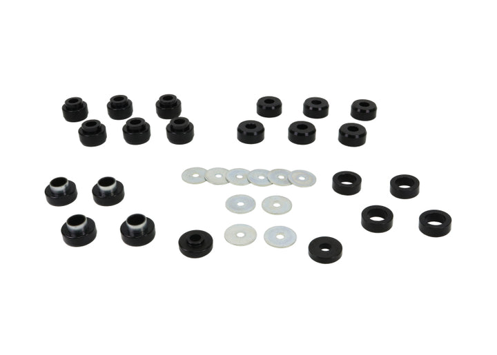 Whiteline 1987-1995 Jeep Wrangler Body Mount Bushing Set - Bull Strap