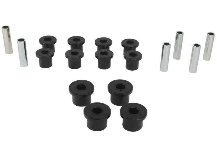 Whiteline 1987-1995 Jeep Wrangler Spring - Eye Front/Rear And Shackle Bushing - Bull Strap