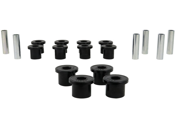 Whiteline 1987-1995 Jeep Wrangler Spring - Eye Front/Rear And Shackle Bushing - Bull Strap