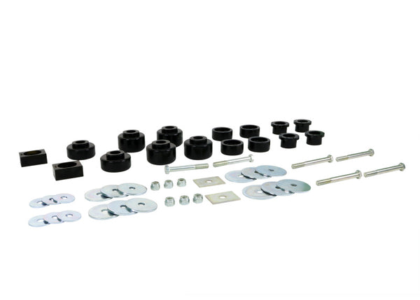 Whiteline 1997-1999 Ford F-250 Body Mount Bushing Set - Bull Strap