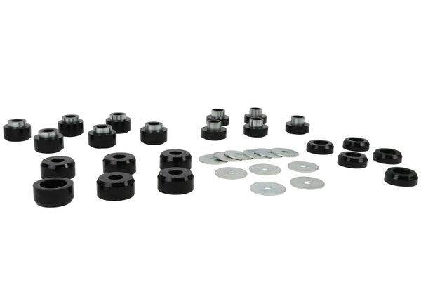 Whiteline 1997-2006 Jeep Wrangler Body Mount Bushing Set - Bull Strap