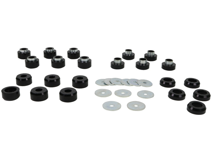Whiteline 1997-2006 Jeep Wrangler Body Mount Bushing Set - Bull Strap