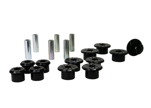 Whiteline 1999-2004 Chevrolet Silverado 1500 Control Arm - Upper & Lower Bushing - Bull Strap
