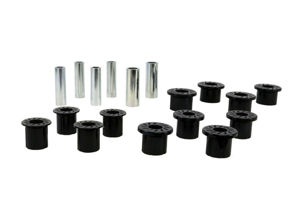 Whiteline 1999 Ford F-250 Spring - Eye Front/Rear And Shackle Bushing - Bull Strap
