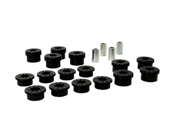 Whiteline 2002-2006 Acura RSX Rear Lower Inner and Outer Bushing Kit - Bull Strap