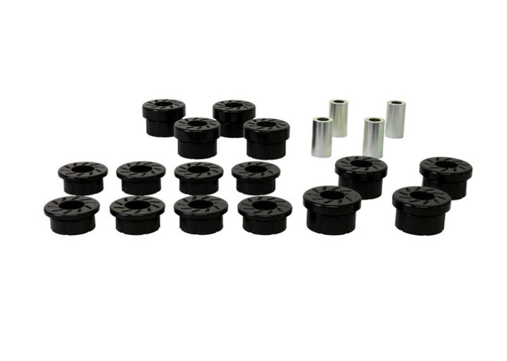 Whiteline 2002-2006 Acura RSX Rear Lower Inner and Outer Bushing Kit - Bull Strap
