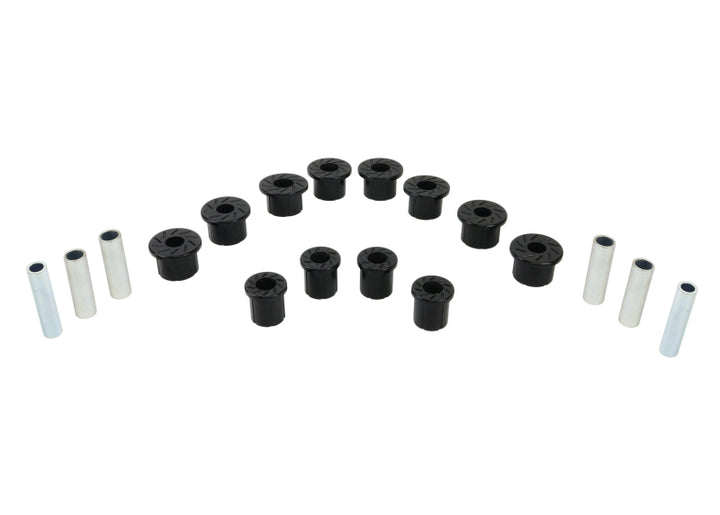 Whiteline 2003-2009 Dodge Ram 2500 Spring - Eye Front/Rear And Shackle Bushing - Bull Strap