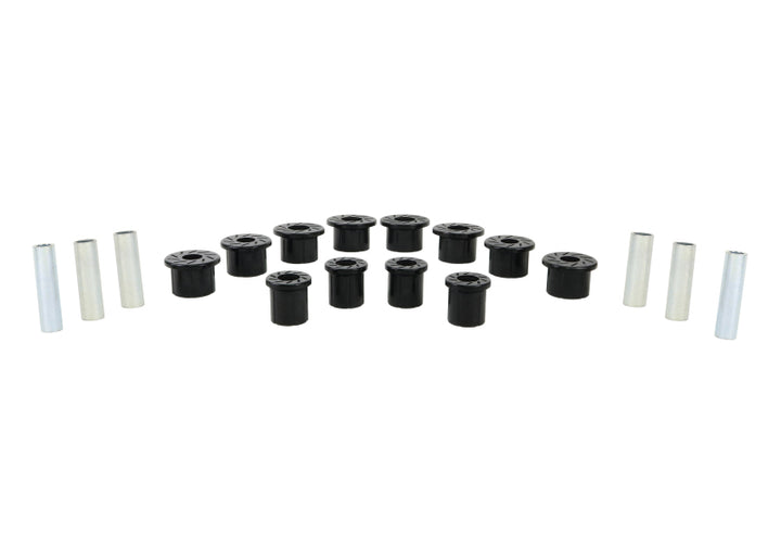 Whiteline 2003-2009 Dodge Ram 2500 Spring - Eye Front/Rear And Shackle Bushing - Bull Strap