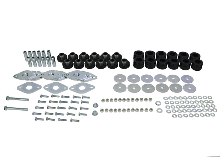Whiteline 2007-2014 Jeep Wrangler Body Mount Bushing Set - Bull Strap