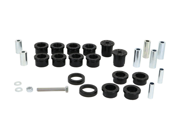 Whiteline 2007-2014 Jeep Wrangler Control Arm - Upper & Lower Bushing - Bull Strap