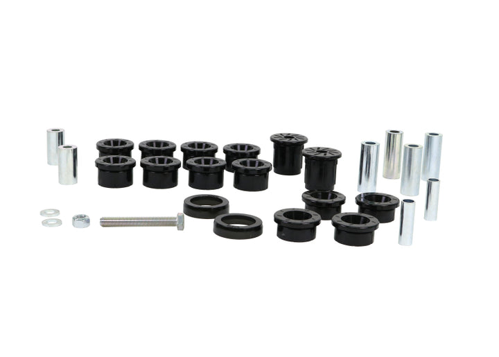 Whiteline 2007-2014 Jeep Wrangler Control Arm - Upper & Lower Bushing - Bull Strap