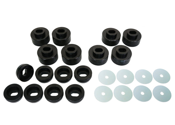 Whiteline 2007 Chevrolet Silverado 2500 HD Classic Body Mount Bushing Set - Bull Strap
