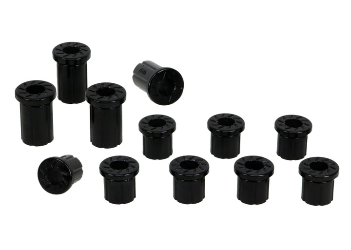 Whiteline 79-84 Toyota Pickup Rear Leaf Spring Shackle Bushing - Bull Strap