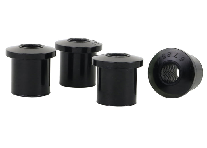 Whiteline 79-88 Toyota Pickup Front Leaf Spring Shackle Bushing Kit - Bull Strap
