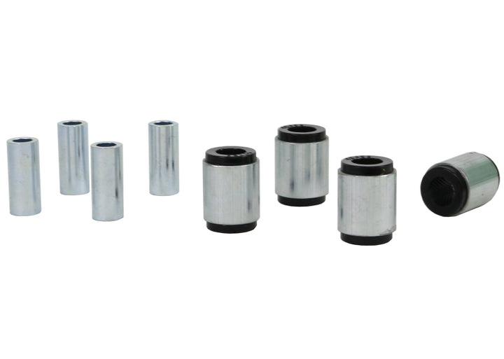 Whiteline 89-94 Nissan 240SX S13 / 90-96 Nissan 300zx Z32 Rear Lower Inner Control Arm Bushing Kit - Bull Strap