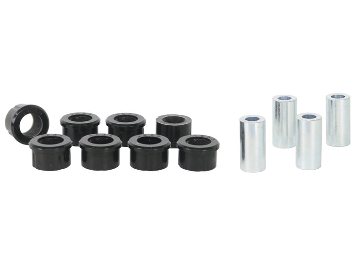 Whiteline 89-94 Nissan 240SX S13 / 90-96 Nissan 300zx Z32 Rear Lower Inner Control Arm Bushing Kit - Bull Strap