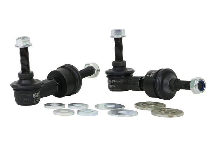 Whiteline 89-98 Nissan 240SX S13 & S14 Rear Swaybar link kit-adjustable ball end links - Bull Strap