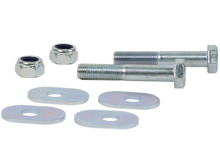 Whiteline 9/98-8/09 Subaru Legacy/Liberty Rear Toe Lock Bolt Kit - Bull Strap