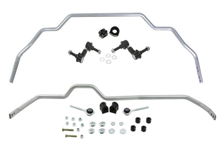 Whiteline 93-00 Nissan Skyline R33/R34 GT-S  Front and Rear Swaybar Kit - Bull Strap