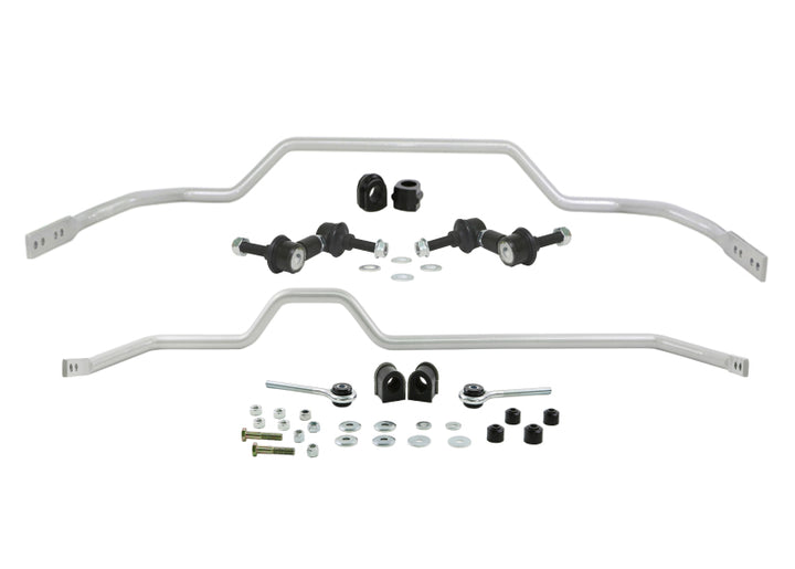 Whiteline 93-00 Nissan Skyline R33/R34 GT-S  Front and Rear Swaybar Kit - Bull Strap