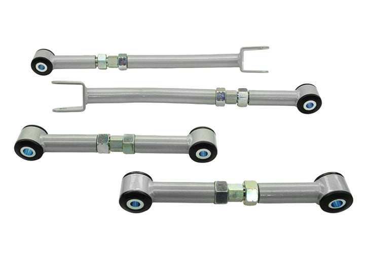 Whiteline 98-08 Subaru Legacy Liberty Rear Lower Control arm-adjust toe/camber - Bull Strap