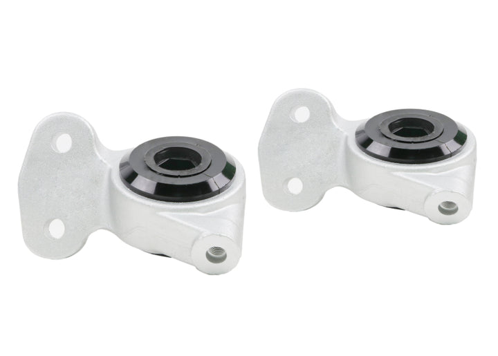 Whiteline Plus 01-06 BMW E46 M3 Front Control Arm Lower Inner Rear Bushing Set - Bull Strap
