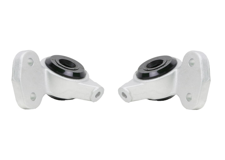 Whiteline Plus 01-06 BMW E46 M3 Front Control Arm Lower Inner Rear Bushing Set - Bull Strap