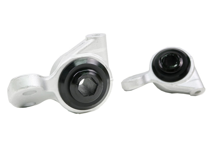 Whiteline Plus 01-06 BMW E46 M3 Front Control Arm Lower Inner Rear Bushing Set - Bull Strap