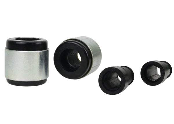 Whiteline Plus 01+ Mini R50 Front Lower Inner Rear Control Arm Bushing Kit - Bull Strap