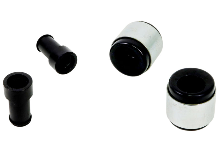 Whiteline Plus 01+ Mini R50 Front Lower Inner Rear Control Arm Bushing Kit (Caster Correction) - Bull Strap