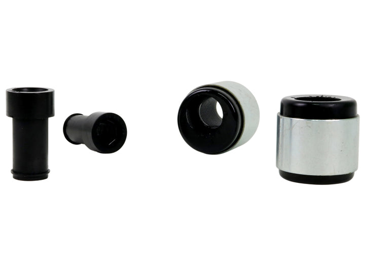 Whiteline Plus 01+ Mini R50 Front Lower Inner Rear Control Arm Bushing Kit (Caster Correction) - Bull Strap