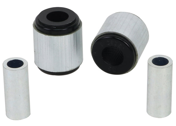 Whiteline Plus 03+ Nissan 350z / Infiniti G35 Front Shock Absorber - Control Arm (Lower Shock Bush) - Bull Strap