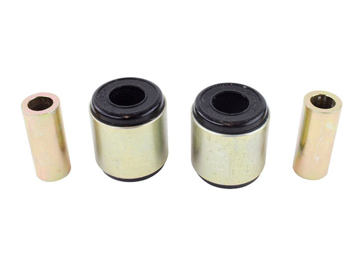 Whiteline Plus 03+ Nissan 350z / Infiniti G35 Front Shock Absorber - Control Arm (Lower Shock Bush) - Bull Strap