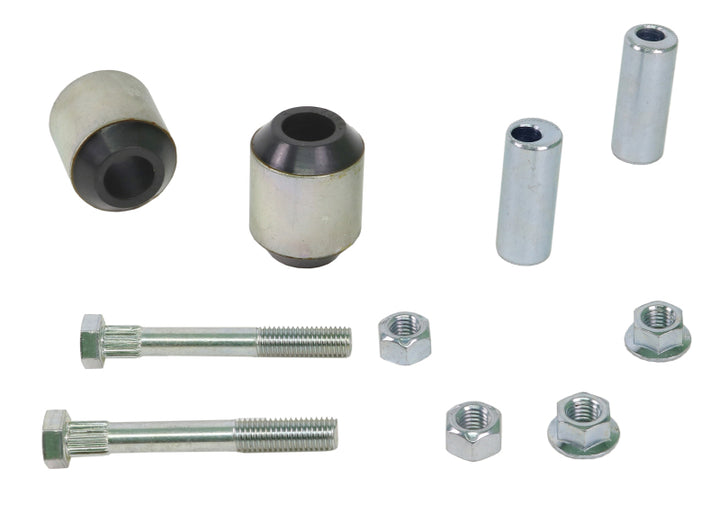 Whiteline Plus 04/91-05/01 BMW 3 Series Rear Lower/Upper Outer Control Arm Bushing Kit (Camber Adj) - Bull Strap