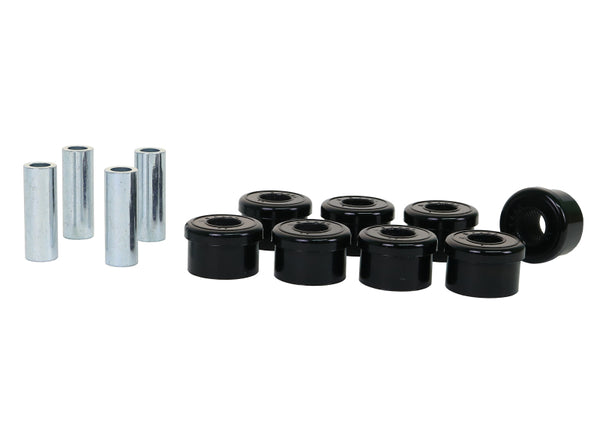Whiteline Plus 05/87-02/93 Toyota Camry SV20/21/22 4/6cyl Rear Lower Trailing Arm Bushing Kit - Bull Strap