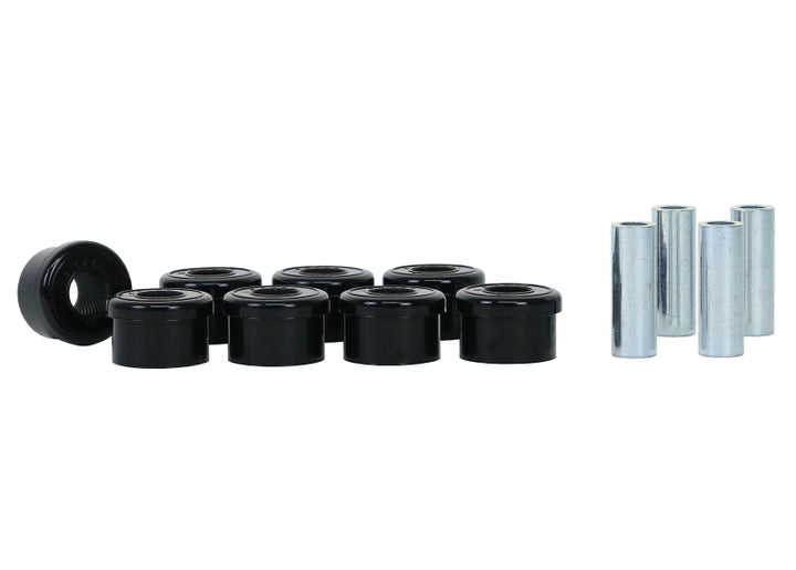 Whiteline Plus 05/87-02/93 Toyota Camry SV20/21/22 4/6cyl Rear Lower Trailing Arm Bushing Kit - Bull Strap
