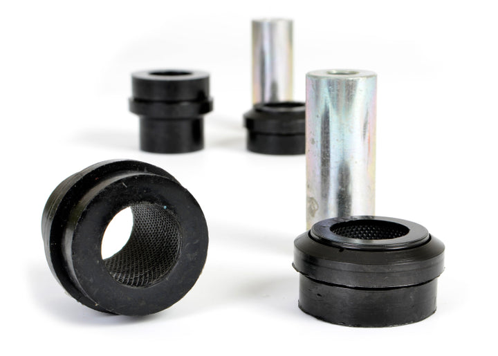 Whiteline Plus 05+ BMW 1 Series/3/05-10/11 3 Series Front C/A-Lwr Rear Inner Bushing Kit (not AWD) - Bull Strap