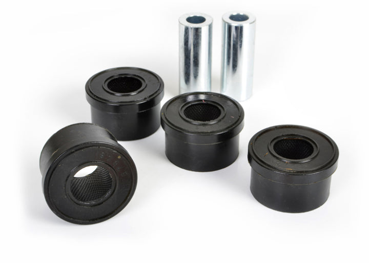 Whiteline Plus 05+ BMW 1 Series/3/05-10/11 3 Series Rear Control Arm - Lower Inner Bushing Kit - Bull Strap
