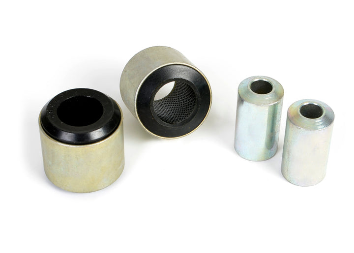 Whiteline Plus 05+ BMW 1 Series/3/05-10/11 3 Series Rear Control Arm - Upper Outer Bushing Kit - Bull Strap