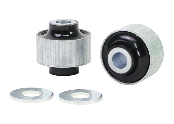 Whiteline Plus 09/03+ Subaru Forester 4/6cyl / 07+ Impreza Rear Lower Inner Control Arm Bushing Kit - Bull Strap