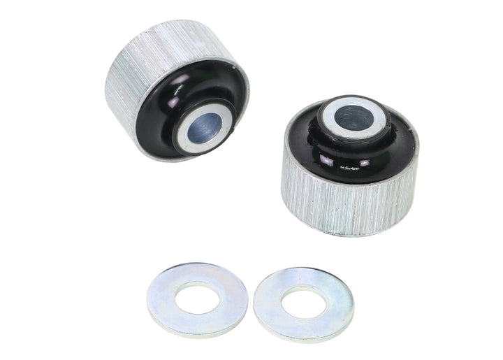 Whiteline Plus 09/03+ Subaru Forester 4/6cyl / 07+ Impreza Rear Lower Inner Control Arm Bushing Kit - Bull Strap