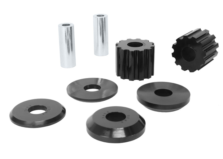 Whiteline Plus 09+ Land Rover Disovery Series 4 Front Control Arm Lower Inner Rear Bushing Kit - Bull Strap