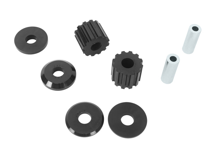 Whiteline Plus 09+ Land Rover Disovery Series 4 Front Control Arm Lower Inner Rear Bushing Kit - Bull Strap