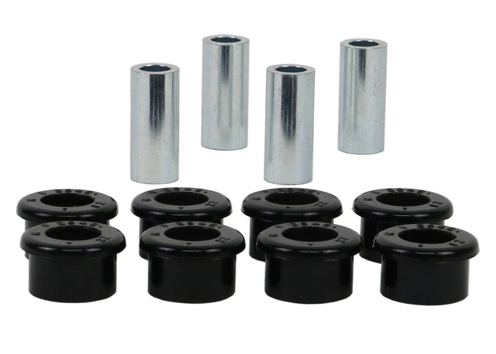 Whiteline Plus 1/90-02 Nissan Skyline Rear Radius Arm - Upper Inner & Outer Bushing Kit - Bull Strap