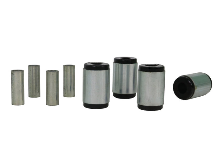 Whiteline Plus 10/83-4/93 Toyota Supra Front Control Arm - Lower Inner Front & Rear Bushing Kit - Bull Strap