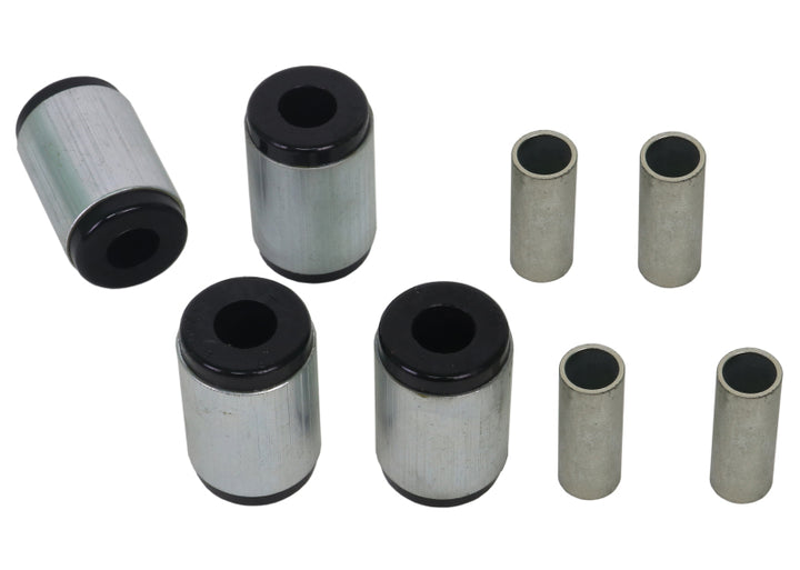 Whiteline Plus 10/83-4/93 Toyota Supra Front Control Arm - Lower Inner Front & Rear Bushing Kit - Bull Strap