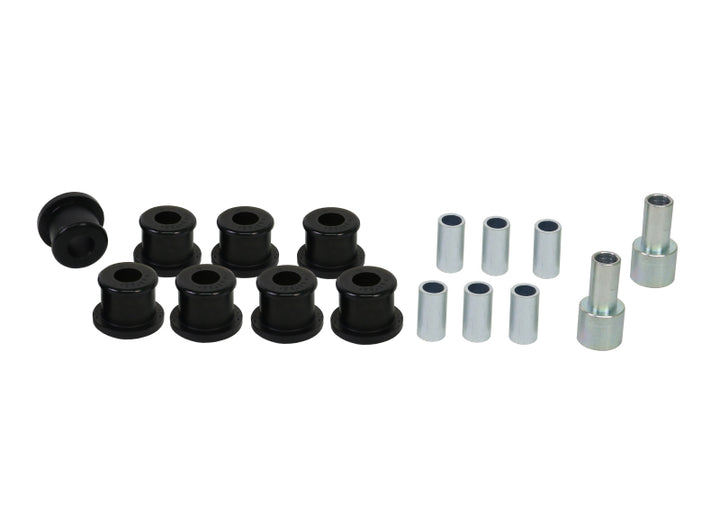 Whiteline Plus 10/89-8/94 Mazda 323 BG Astina / Familia Rear Inner & Outer Control Arm Bushing Kit - Bull Strap