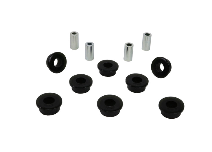 Whiteline Plus 11/00-05 Honda Civic / 95-05 CR-V Rear Control Arm - Lower Outer Bushing Kit - Bull Strap