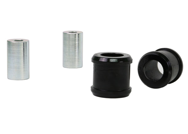 Whiteline Plus 11/00-05 Honda Civic/95-05 CR-V Rear Control Arm - Upper Outer Bushing Kit - Bull Strap